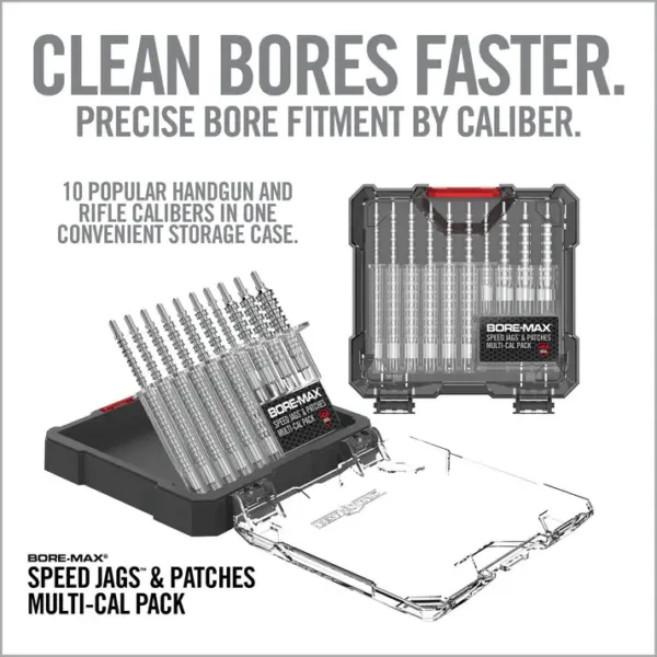 Real Avid Bore-Max Speed Jags & Patches Multi-Cal Pack - Billede 2