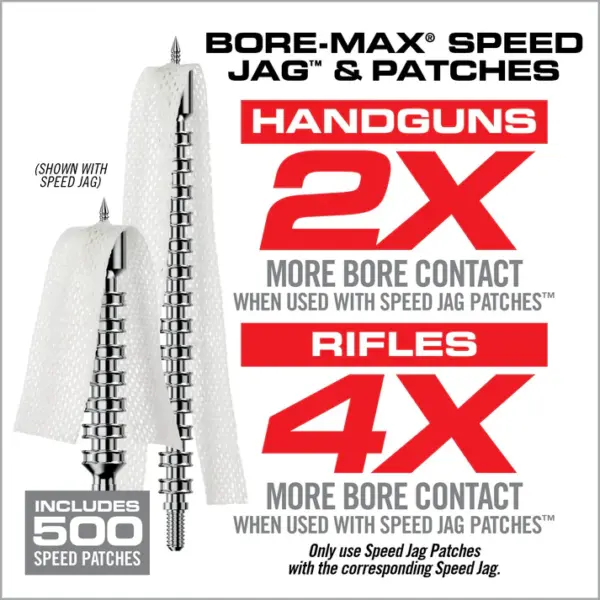 Real Avid Bore-Max Speed Jags & Patches Multi-Cal Pack - Billede 4