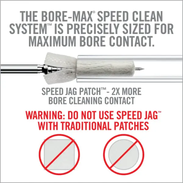 Real Avid Bore-Max Speed Jag Patches Refill - Billede 5