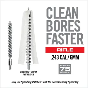 Real Avid Bore-Max Speed Clean System - .243 CAL / 6MM