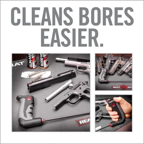 Real Avid Bore-Max Smart Rod – .22 – .45 cal 9″ Carbon Fiber - Billede 3