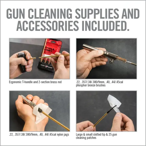 Real Avid Gun Boss Pro - Handgun Cleaning Kit - Billede 5