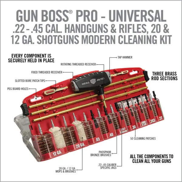 Real Avid Gun Boss Pro - Universal Cleaning Kit - Billede 8