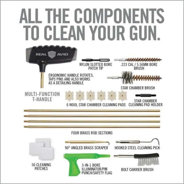 Real Avid Gun Boss Pro - AR15 Cleaning Kit - Billede 14