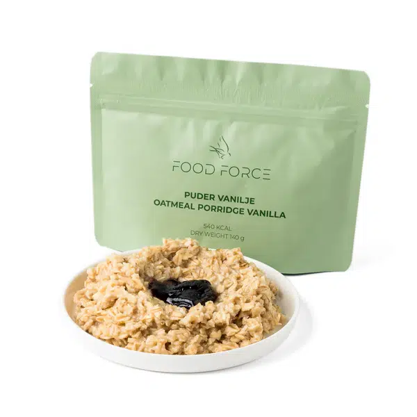 Food Force Oatmeal porridge vanilla, dehydreret