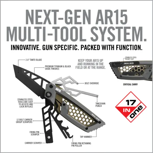 Real Avid Gun Tool Edge - AR15  - Billede 5
