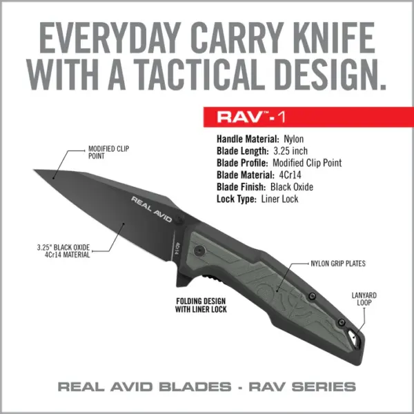Real Avid RAV-1 Knife - Billede 3