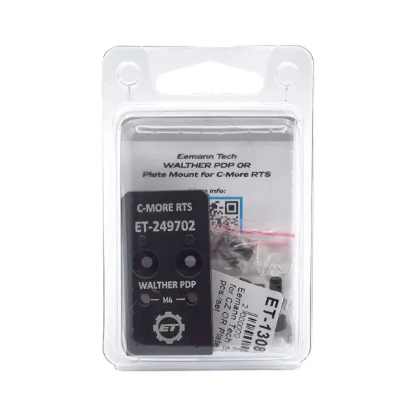 Eemann Tech WALTHER PDP OR Plate Mount for C-More RTS