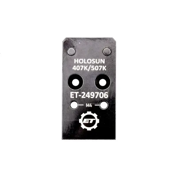 Eemann Tech WALTHER PDP OR Plate Mount for Holosun 407K/507K