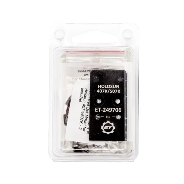 Eemann Tech WALTHER PDP OR Plate Mount for Holosun 407K/507K
