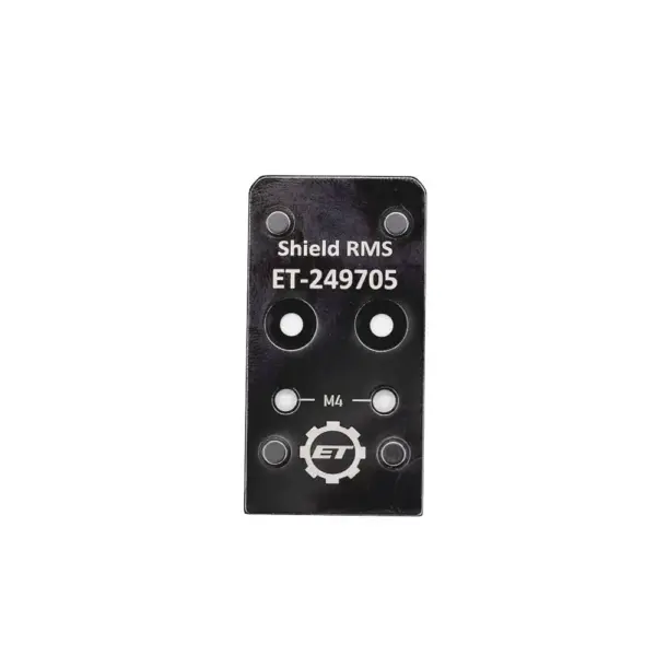 Eemann Tech WALTHER PDP OR Plate Mount for Shield RMS