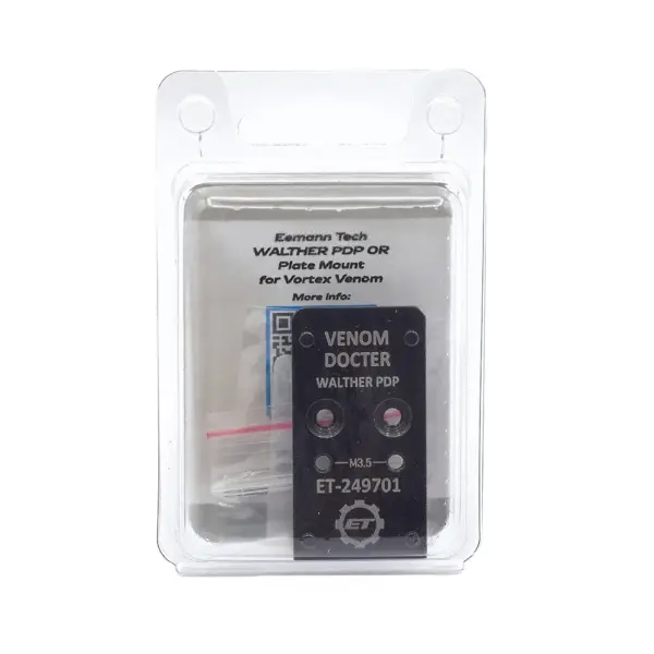 Eemann Tech WALTHER PDP OR Plate Mount for Vortex Venom