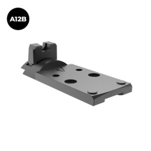 Springfield Armory Agency Optic System (AOS) Mounting Plate - 1911 DS/1911 - A12B HEX Wasp, Holosun 507k / 507k-X2, Shield RMSc / RMS2