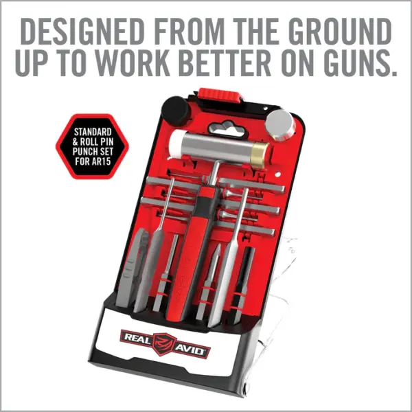 Real Avid Accu-Punch Hammer & AR15 Pin Punch Set - Billede 7