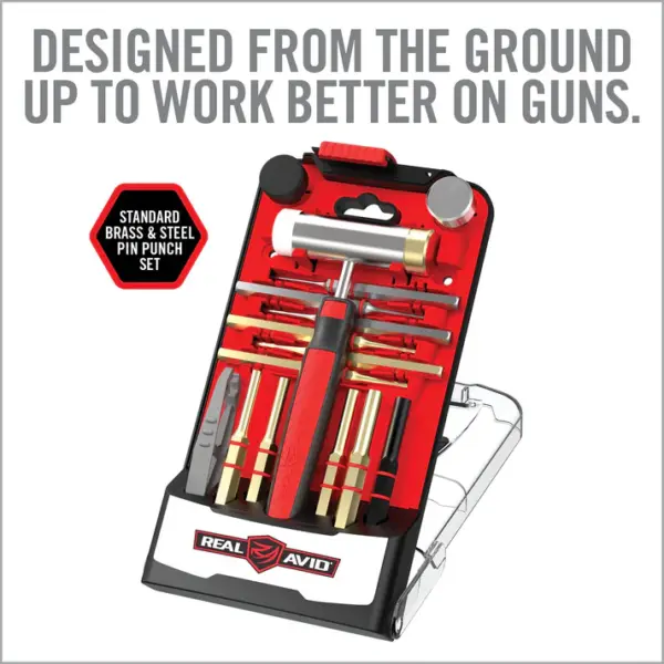 Real Avid Accu-Punch Hammer & Pin Punch Set - Brass - Billede 7