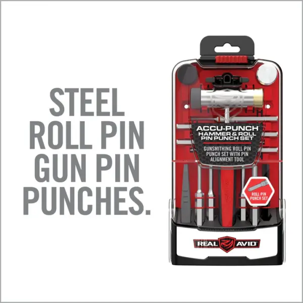 Real Avid Accu-Punch Hammer & Roll Pin Punch Set - Billede 8