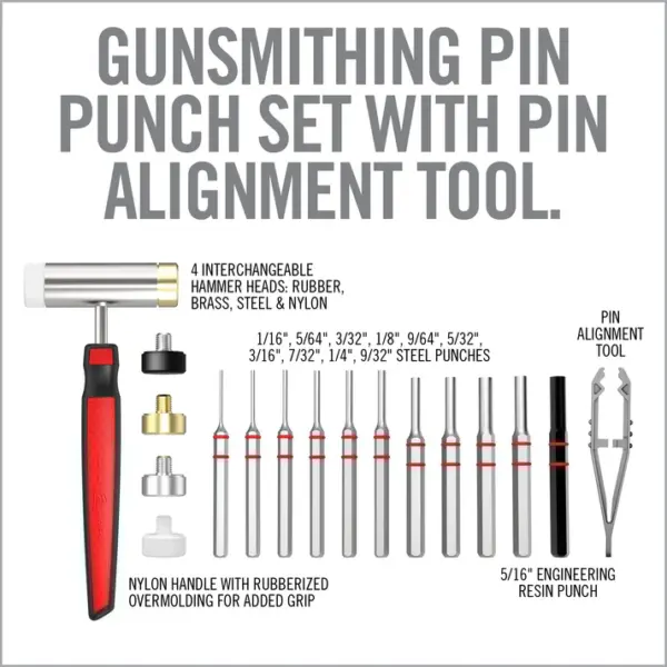 Real Avid Accu-Punch Hammer & Punches - Billede 5