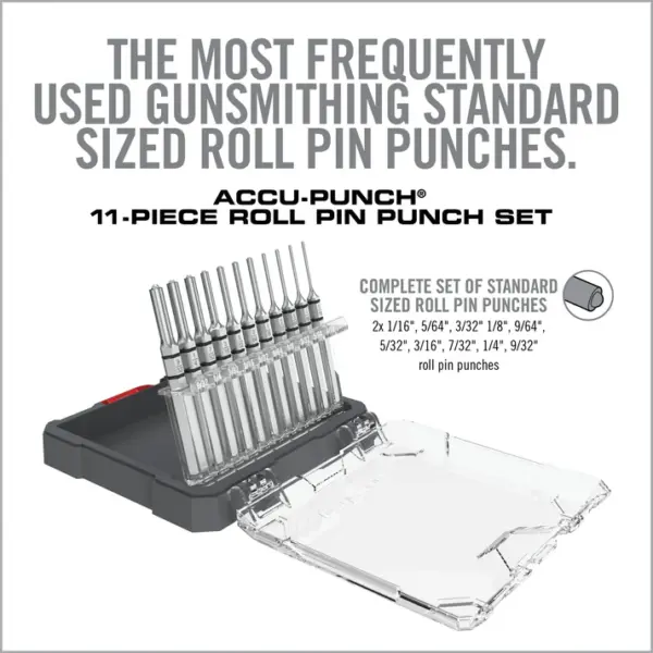 Real Avid Accu-Punch 11-Piece Roll Pin Punch Set - Billede 6