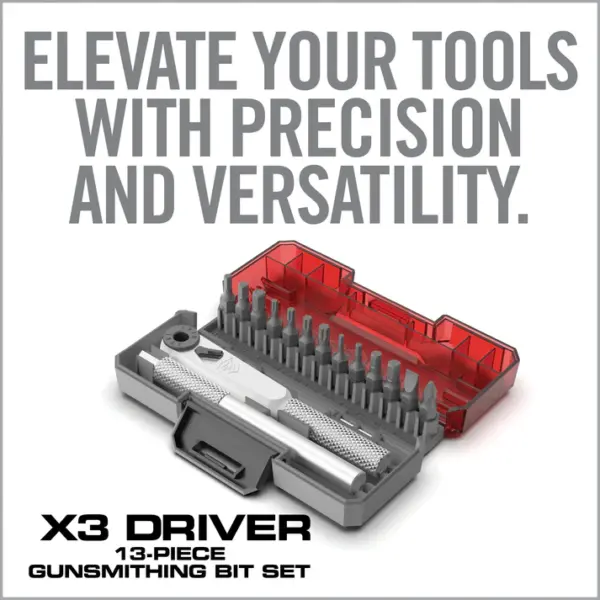 Real Avid X3 Driver 13-Piece Gunsmithing Bit Set - Billede 6