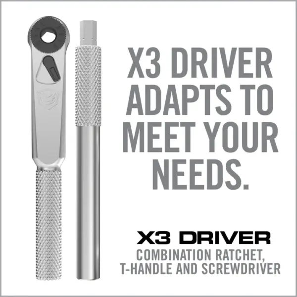 Real Avid X3 Driver 52-Piece Socket & Gunsmithing Bit Set - Billede 6