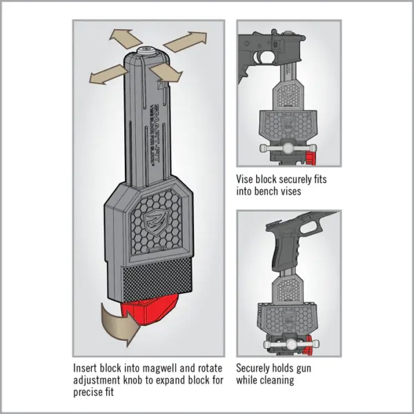 Real Avid Smart-Fit Vise Block for Glock - Billede 3