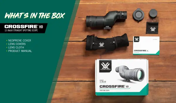 Vortex Crossfire HD 12-36x50 (Straight) - Billede 5