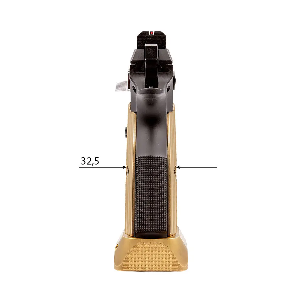 Poignées En Noyer KSD Pour CZ 75, 75B, 75BD, 85 Kadet, Shadow1 – Neuves, Style Classique