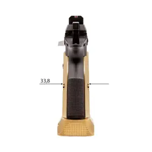 Eemann Tech Brass Short Grips for CZ 75, CZ 75 TS, CZ SHADOW 2 - L
