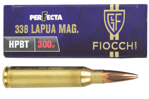 Fiocchi 338 Lapua 300gr HPBT Sierra MatchKing - Billede 2