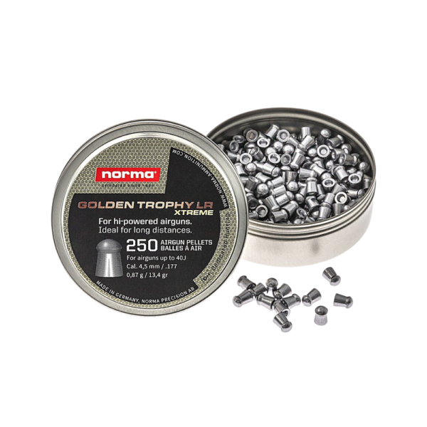 Norma Golden Trophy LR Xtreme 4,5 mm – 250 stk.