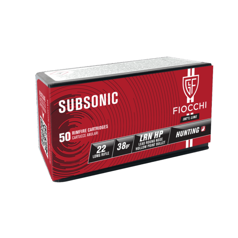Fiocchi 22 L.R. SUBSONIC