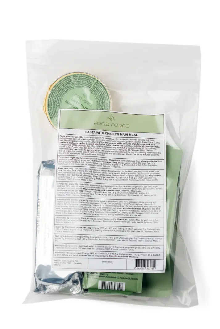 Food Force Pasta with Chicken Main Meal 2 Food Force Pasta with Chicken Main Meal - Billede 2