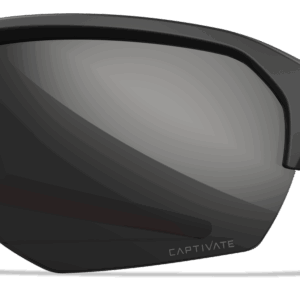 Wiley X JAKAL - Lentilă: CAPTIVATE™ Black Mirror Ramă: Negru mat/Roșu
