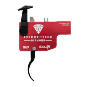 TriggerTech Tikka Diamond Trigger - PVD Black Pro Curved