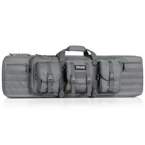 Savior Equipment American Classic Double Rifle Bag - SW Gray, 46"