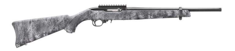 Ruger 10/22 Carbine, satin black med Kryptek Typhon Camo stock