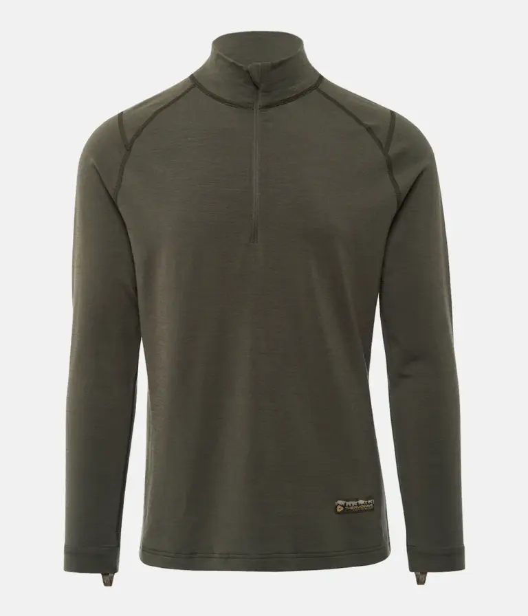 Thermowave Men&rsquo;s Merino Arctic Thermal 1/2 Zip LS Shirt
