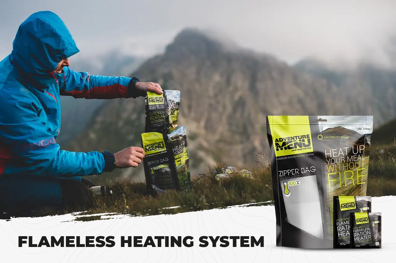 Adventure Menu Flameless-heater BIG for 2 servings - Billede 2