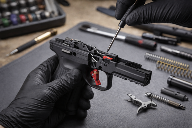 Montering af aftr&aelig;k og tuningsdele og lign.