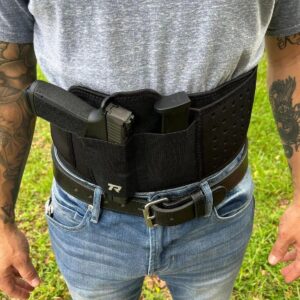 Rounded Belly Band Holster - Small