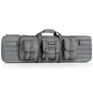 Savior Equipment American Classic Double Rifle Bag - SW Gray, 42"