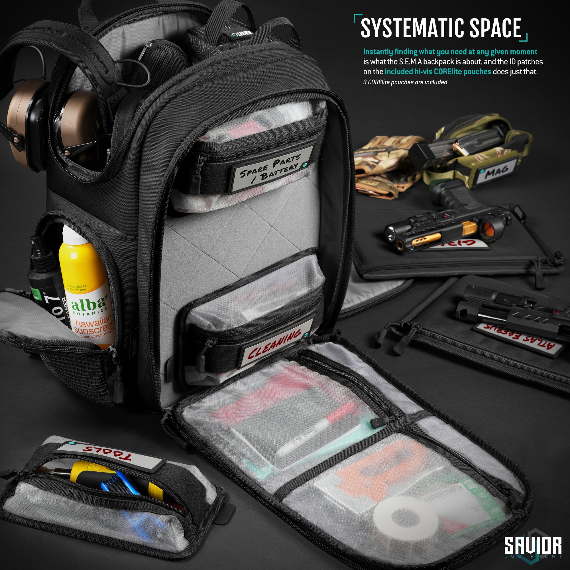 Savior Equipment - Compact S.E.M.A - Pistol Backpack 6 Savior Equipment - Compact S.E.M.A - Pistol Backpack - Billede 6