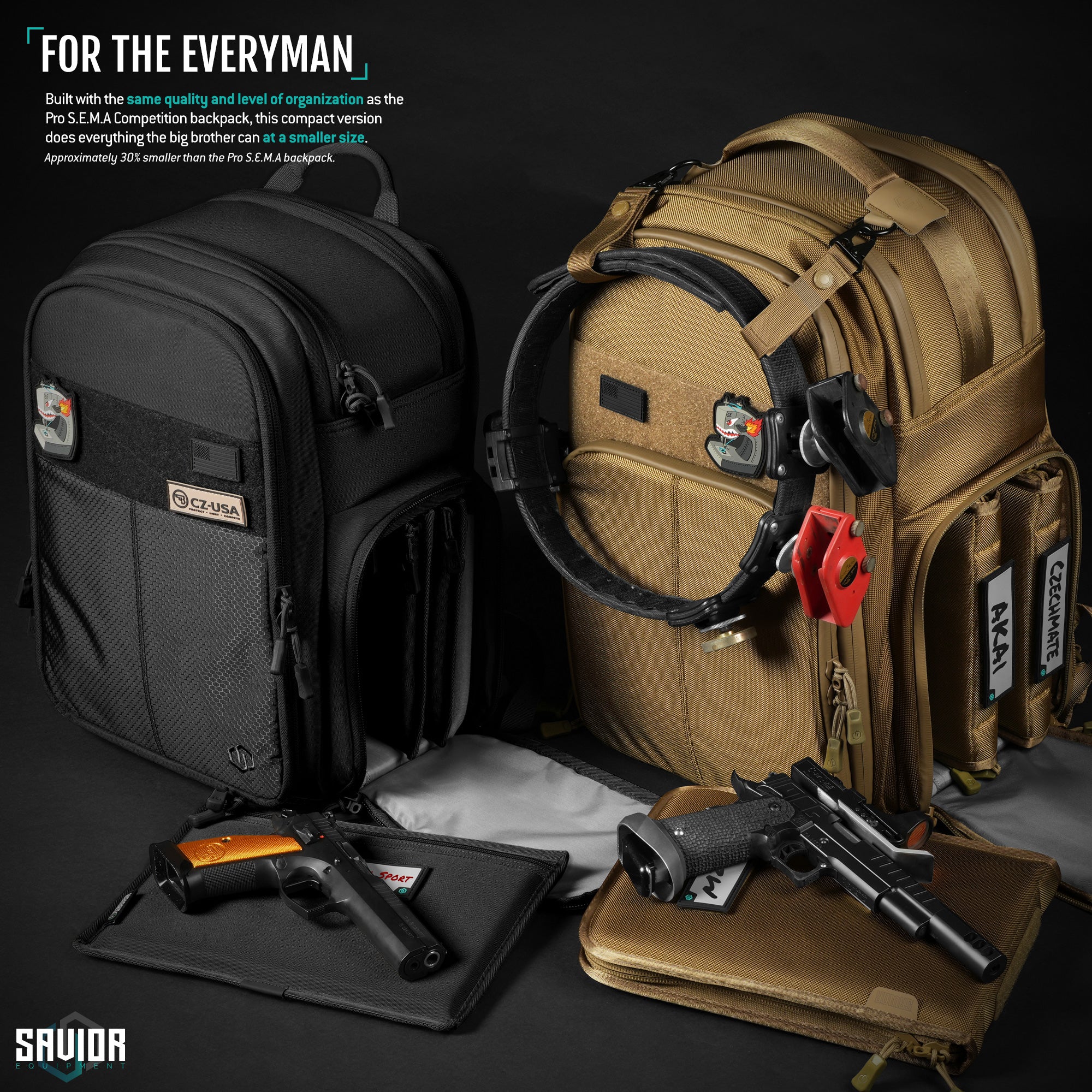 Savior Equipment - Compact S.E.M.A - Pistol Backpack 8 Savior Equipment - Compact S.E.M.A - Pistol Backpack - Billede 8