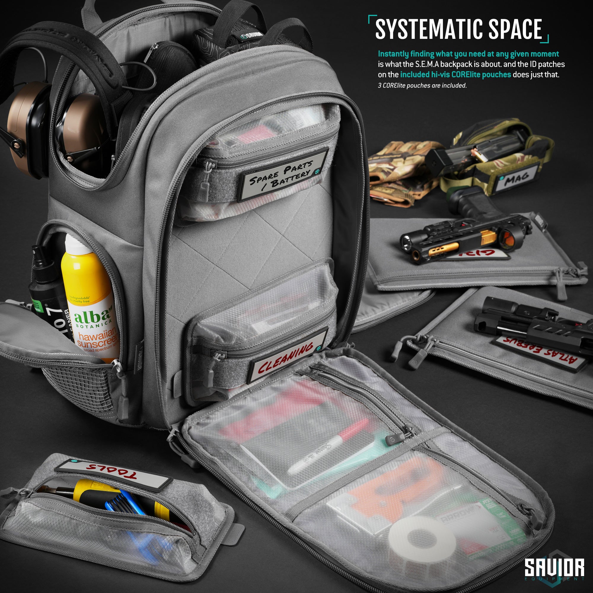 Savior Equipment - Compact S.E.M.A - Pistol Backpack 12 Savior Equipment - Compact S.E.M.A - Pistol Backpack - Billede 12