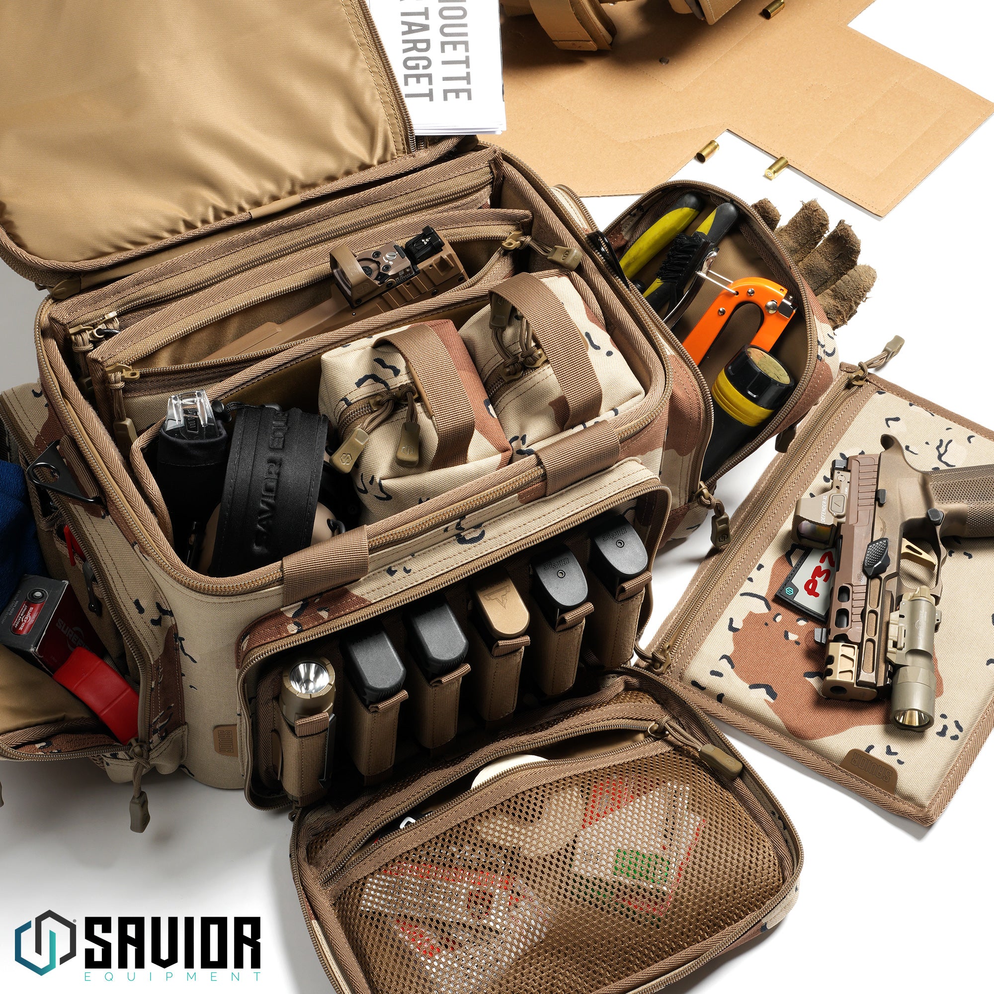 Savior Equipment - Camo Pistol Sleeve For Specialist Range Bag (3-Pack) 9 Savior Equipment - Camo Pistol Sleeve For Specialist Range Bag (3-Pack) - Billede 9
