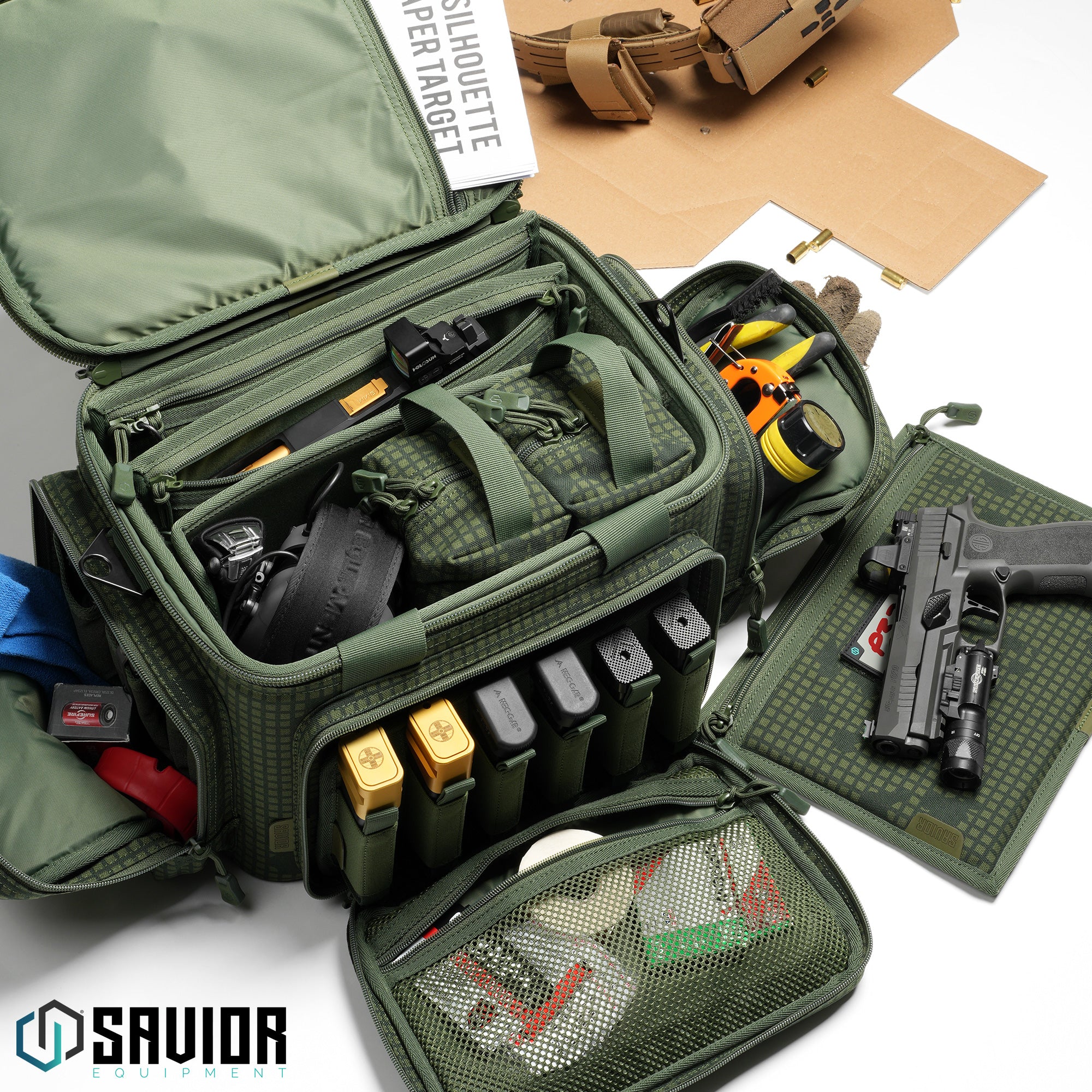 Savior Equipment - Camo Pistol Sleeve For Specialist Range Bag (3-Pack) 5 Savior Equipment - Camo Pistol Sleeve For Specialist Range Bag (3-Pack) - Billede 5