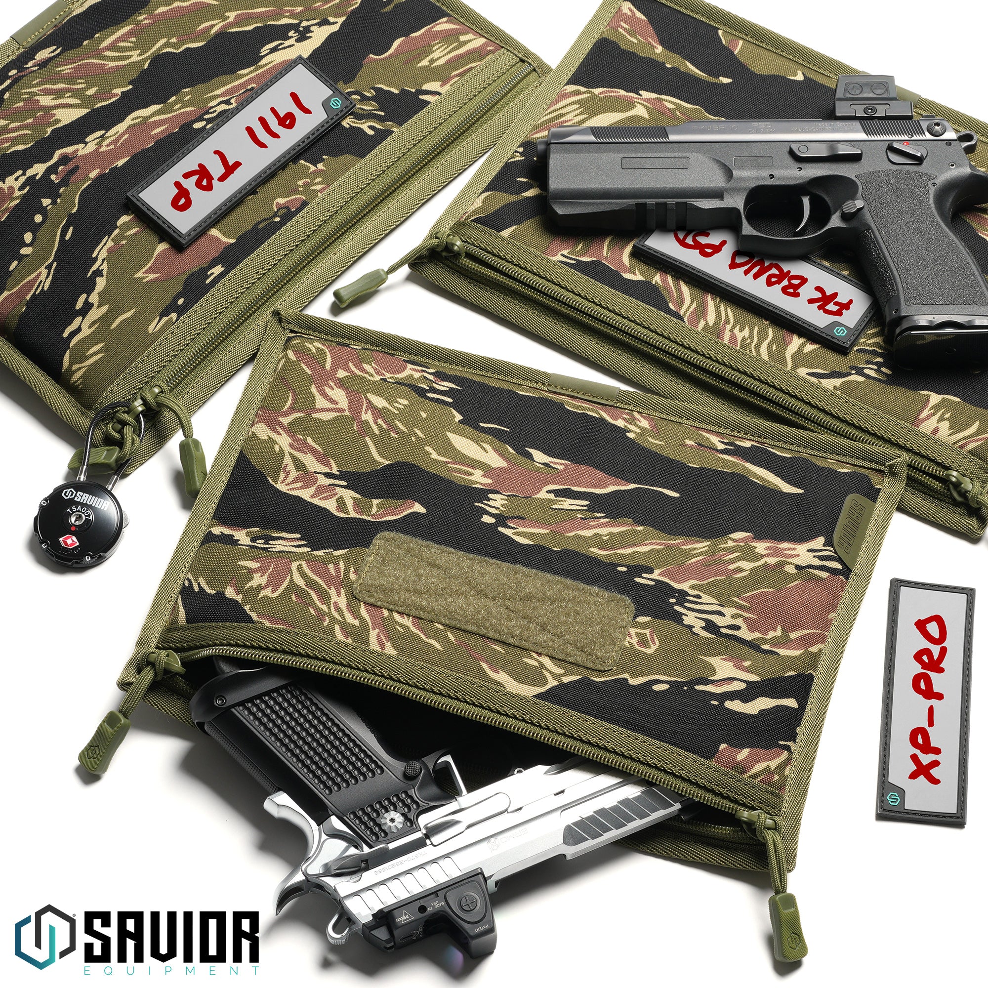 Savior Equipment - Camo Pistol Sleeve For Specialist Range Bag (3-Pack) 12 Savior Equipment - Camo Pistol Sleeve For Specialist Range Bag (3-Pack) - Billede 12