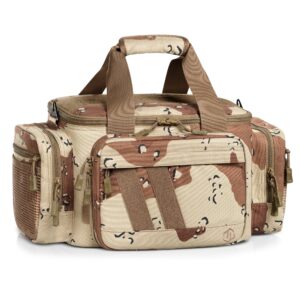 Savior Equipment - Camo Specialist - Range Bag w/ 3 Pistol Sleeves - Chocolate Chip