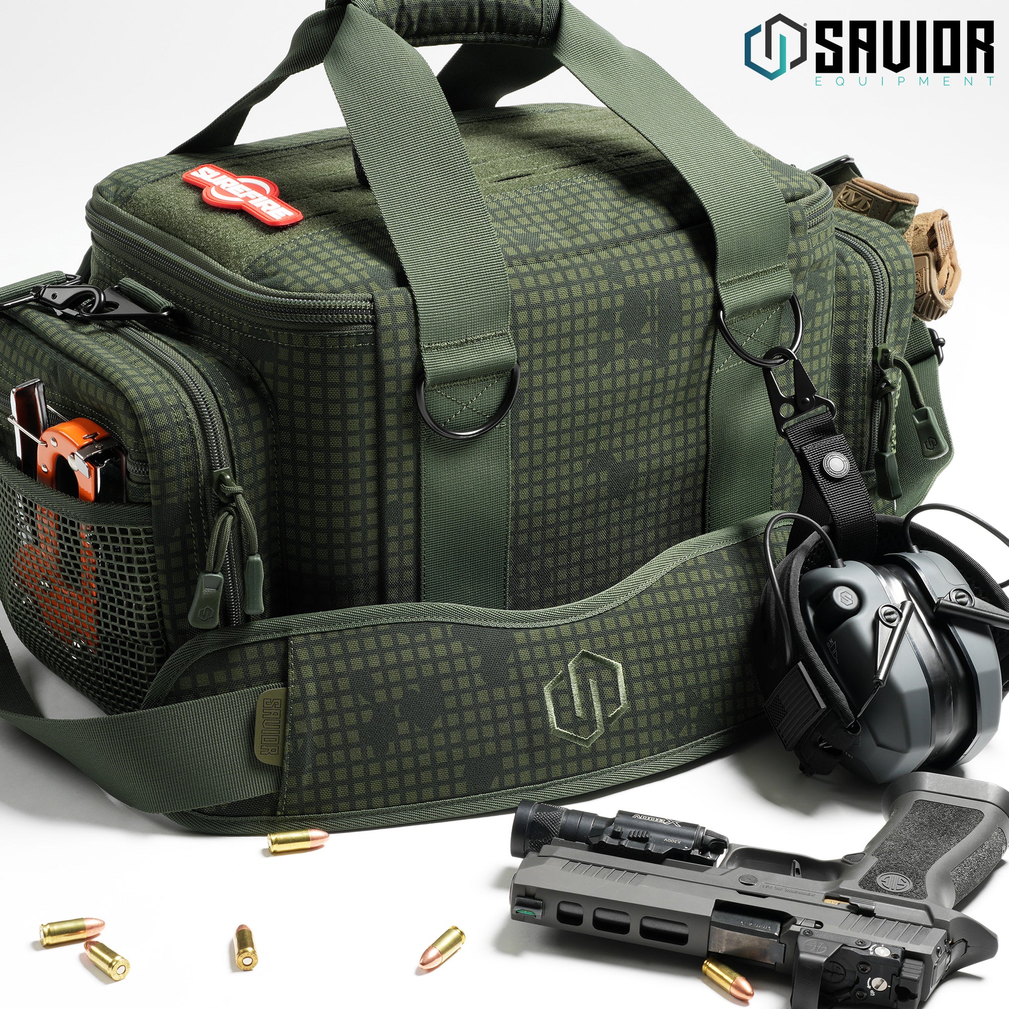 Savior Equipment - Camo Specialist - Range Bag w/ 3 Pistol Sleeves 9 Savior Equipment - Camo Specialist - Range Bag w/ 3 Pistol Sleeves - Billede 9