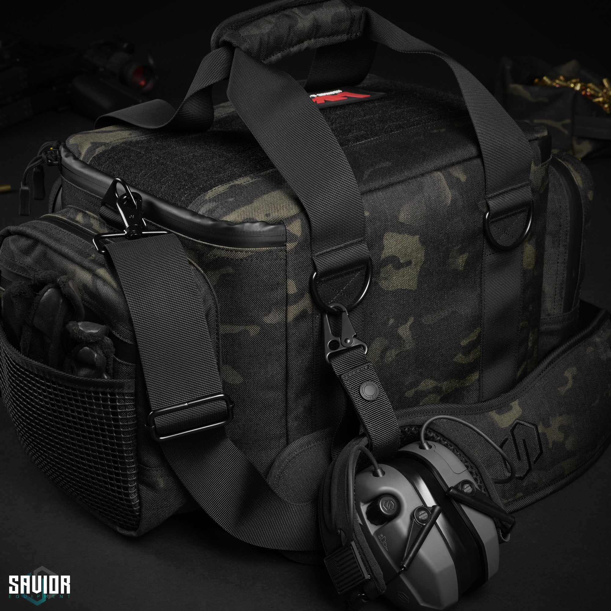 Savior Equipment - MultiCam® Specialist Range Bag w/ 3 Pistol Sleeves 9 Savior Equipment - MultiCam® Specialist Range Bag w/ 3 Pistol Sleeves - Billede 9